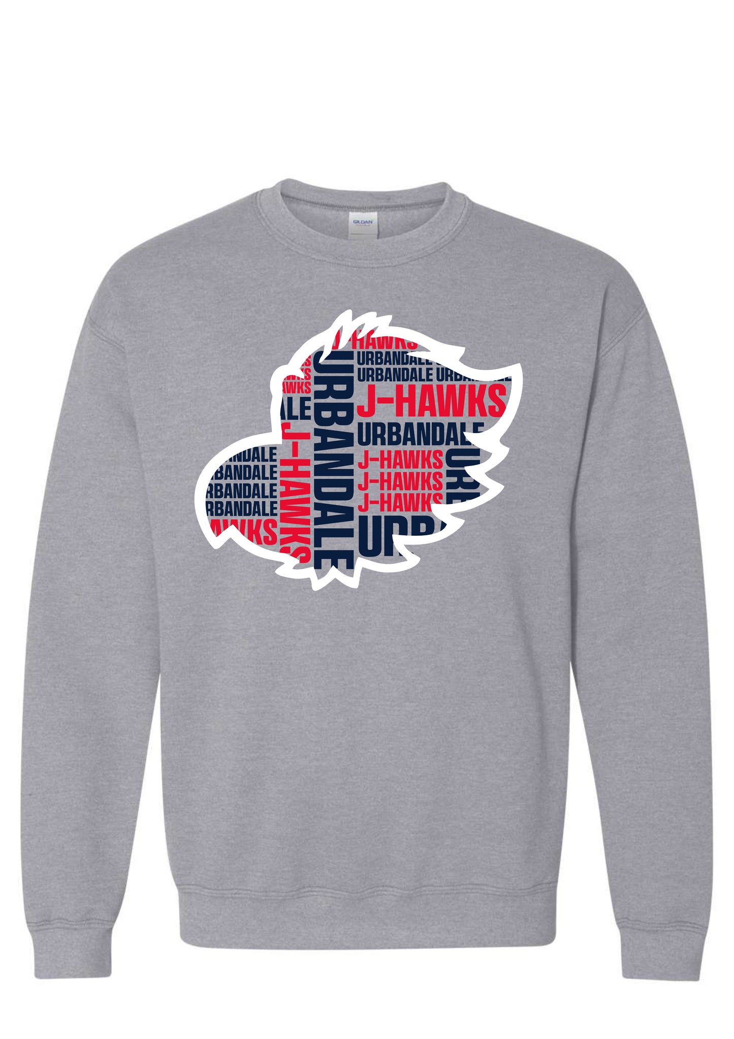 J-HAWK OUTLINE - CREWNECK