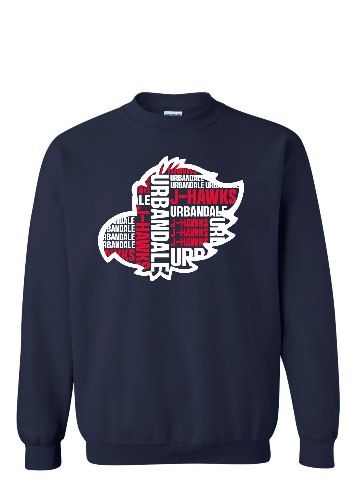 J-HAWK OUTLINE - CREWNECK
