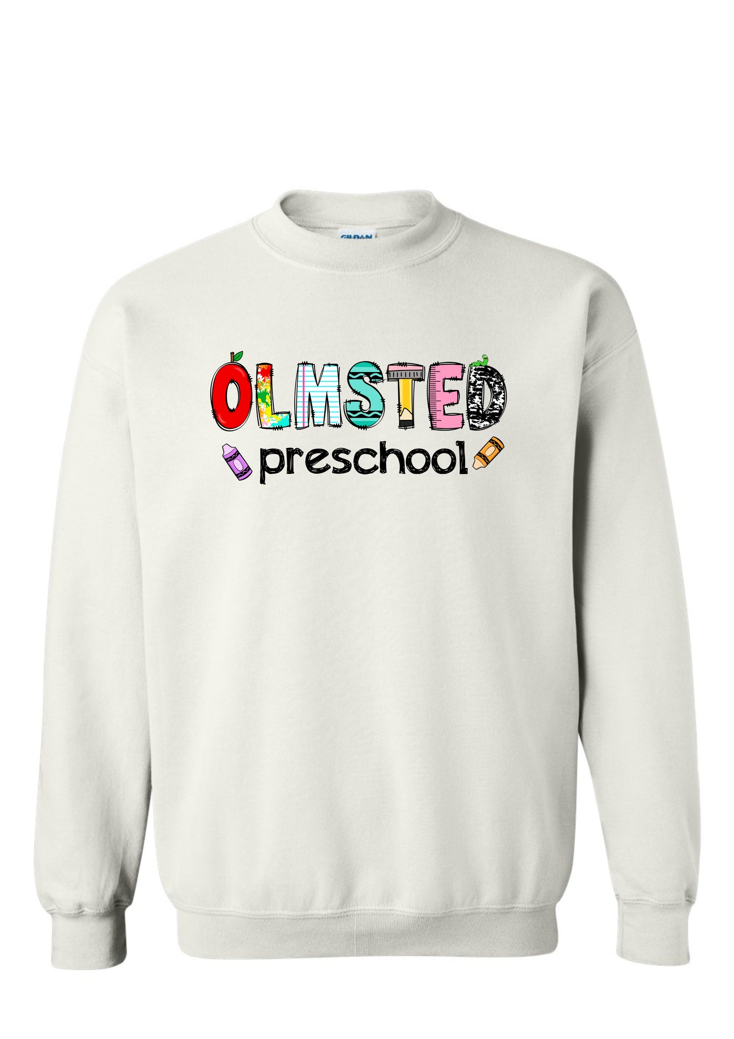 OLMSTED PRE-K ART - CREWNECK