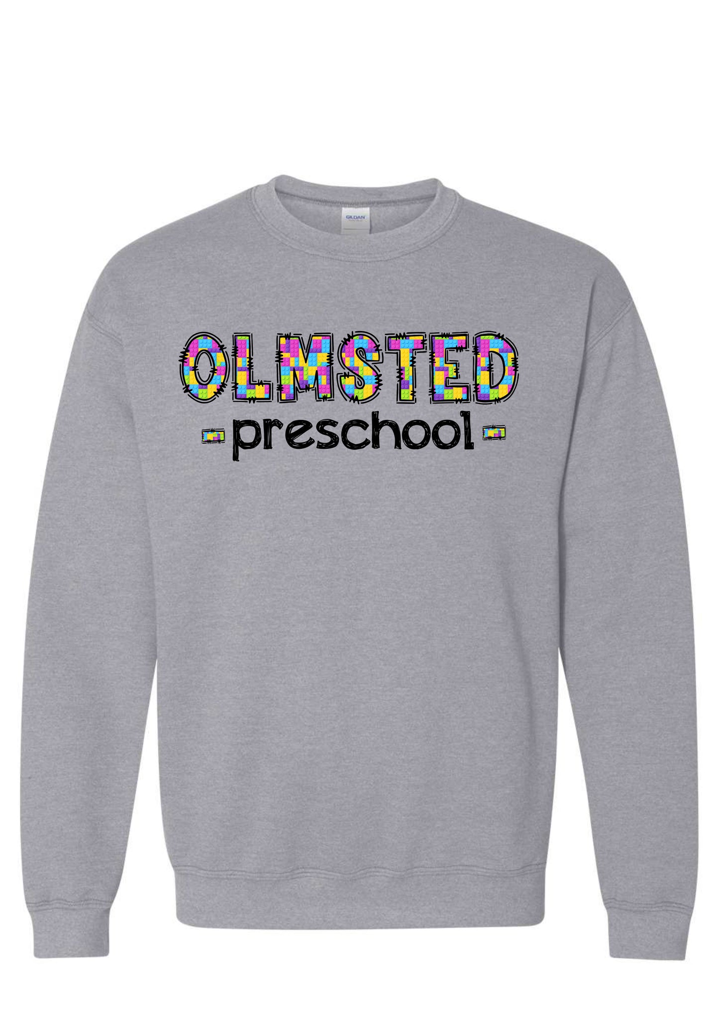 OLMSTED PRE-K LEGO BRIGHT - CREWNECK