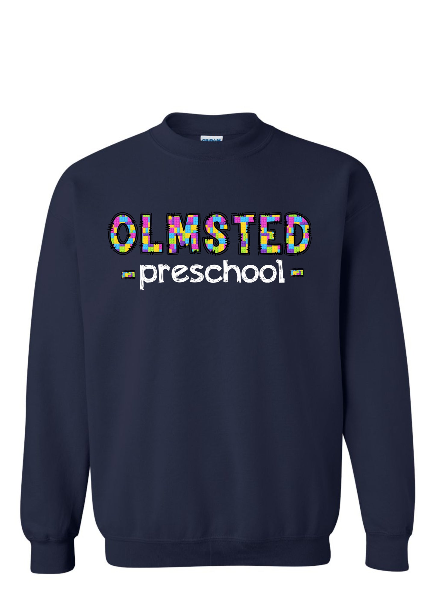 OLMSTED PRE-K LEGO BRIGHT - CREWNECK
