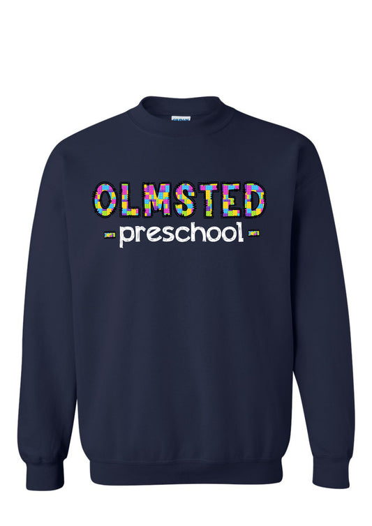 OLMSTED PRE-K LEGO BRIGHT - CREWNECK