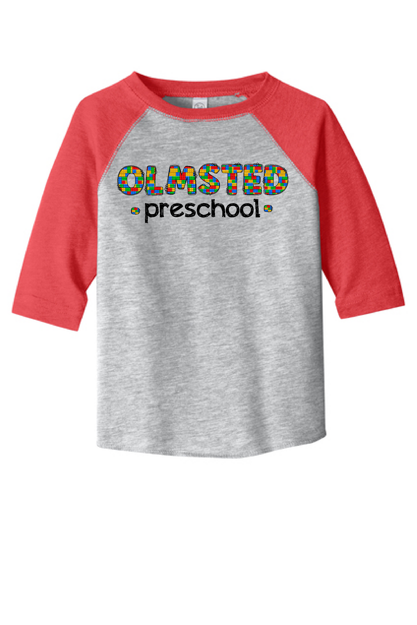 TODDLER - OLMSTED PRE-K PRIMARY LEGOS - RAGLAN
